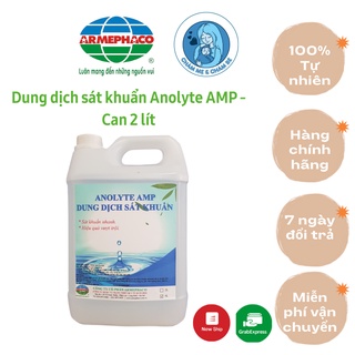 Dung dịch sát khuẩn Anolyte AMP - Can 2 lít thumbnail