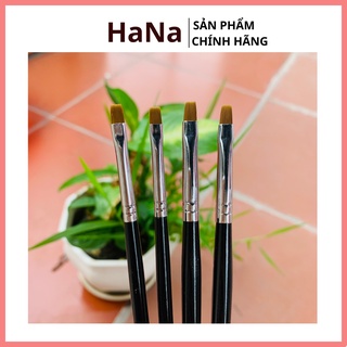 Cọ bản vuông cán gỗ jenny glm số 3,4( Lẻ 1 Cái)