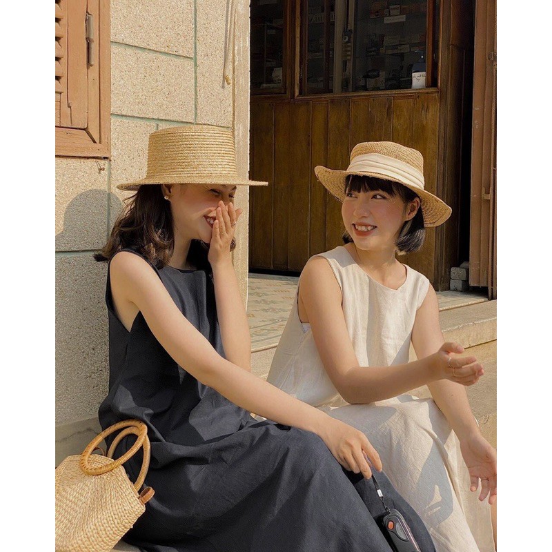 Váy suông basic thô suông QC mặc mùa hè