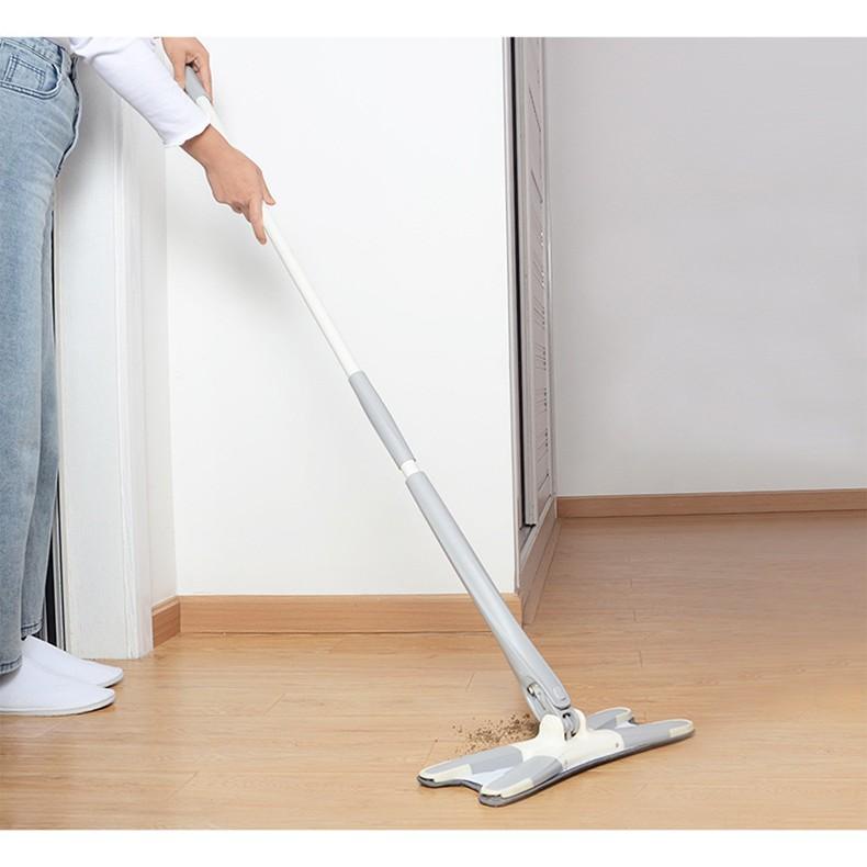 Chổi Lau Nhà Tự Vắt Xoay 360 Chữ X Thế Hệ Mới 2022, Lau Sàn, Lau Nhà Cực Sạch Siêu Tiện Lợi Cho Nhà