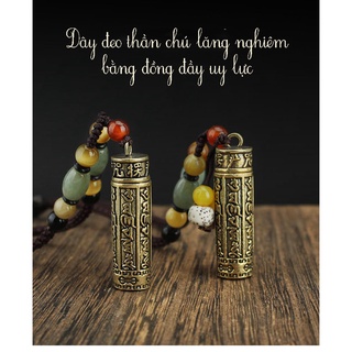Dây đeo chú lăng nghiêm ống đồng