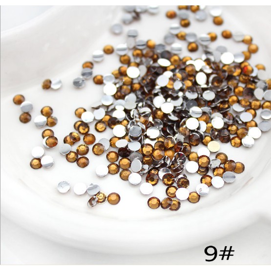 Hạt nhựa giả đá 3mm/3 ly  - Phụ kiện trang trí điện thoại