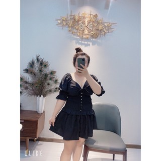 Áo peplum cườm #bigsize 60kg đến 90kg