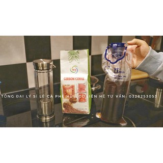 Trọn bộ thải độc đại tràng Gerson Coffee, thải độc cà phê (6 túi súc ruột Enema + 20 dây nối + 2 túi cafe thải độc)