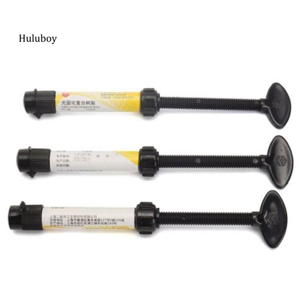 HLB≈Dental Light-Cure Composite Micro Hybrid Restorative Resin Material Syringe