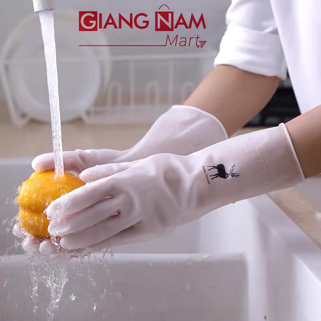 Găng tay cao su con hươu siêu dai.
