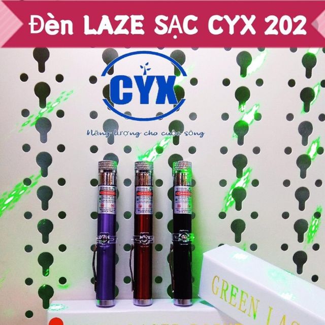 Đèn Pin Laze Sạc 202