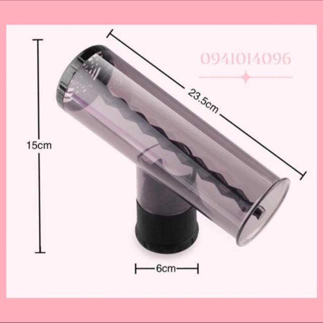 Ống sấy xoăn tóc loại dài 23,5cm chuẩn loại 1 chuyên dùng cho salon Hàn tạo kiểu tóc xoăn