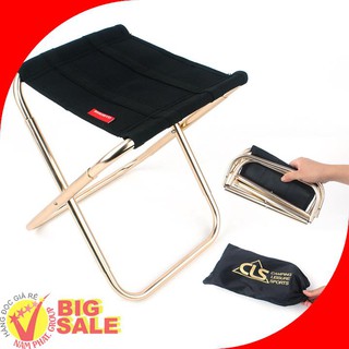 [SALE GIÁ SỐC] GHẾ DU LỊCH XẾP GỌN 7075 SIÊU NHẸ [NP49]