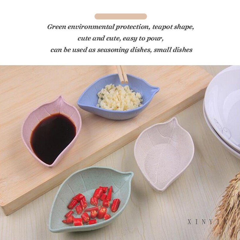 Đĩa Đựng Nước Chấm Hình Chiếc Lá Tinh Tế
