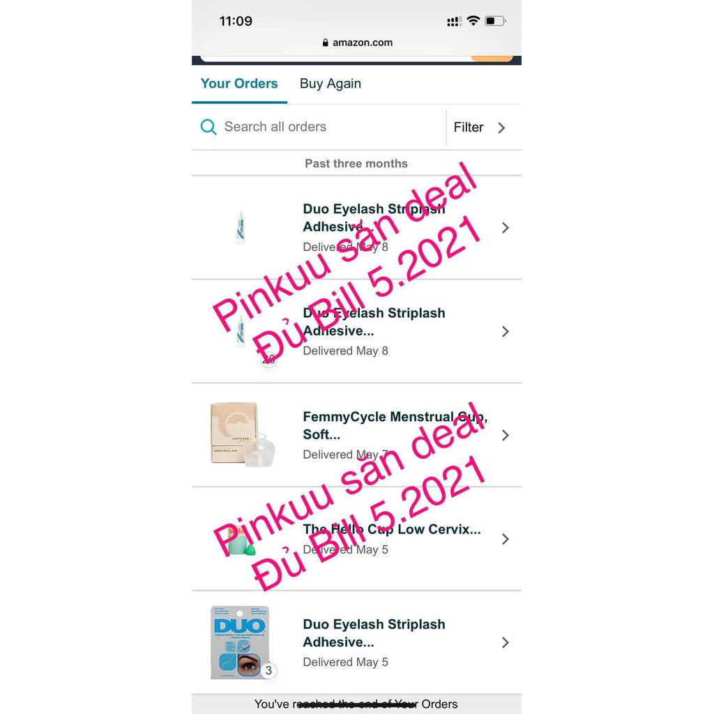 Keo dán mi Duo Strip Lash Adhesive White/Clear