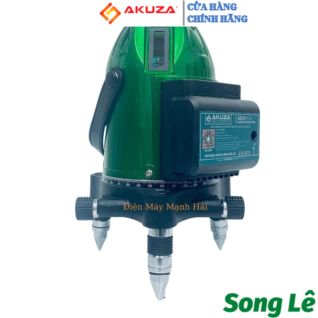 [HCM] MÁY CÂN MỰC LASER AKUZA AK-686D - MÁY BẮN CỐT, ĐÁNH THĂNG BẰNG LASER 5 TIA XANH FULL PHỤ KIỆN