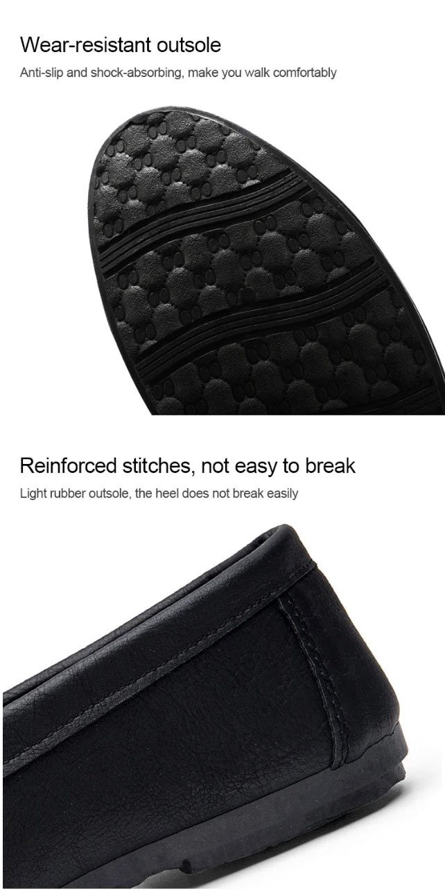 Giày lười thiết kế đơn giản thời trang dành cho nam
 | BigBuy360 - bigbuy360.vn