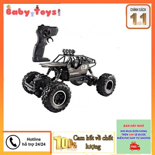 Xe Điều Khiển Từ Xa Rock Crawler 2 Cầu, Độ Bên Cao, Chống Va Đạp, Không Rò Rỉ. . .