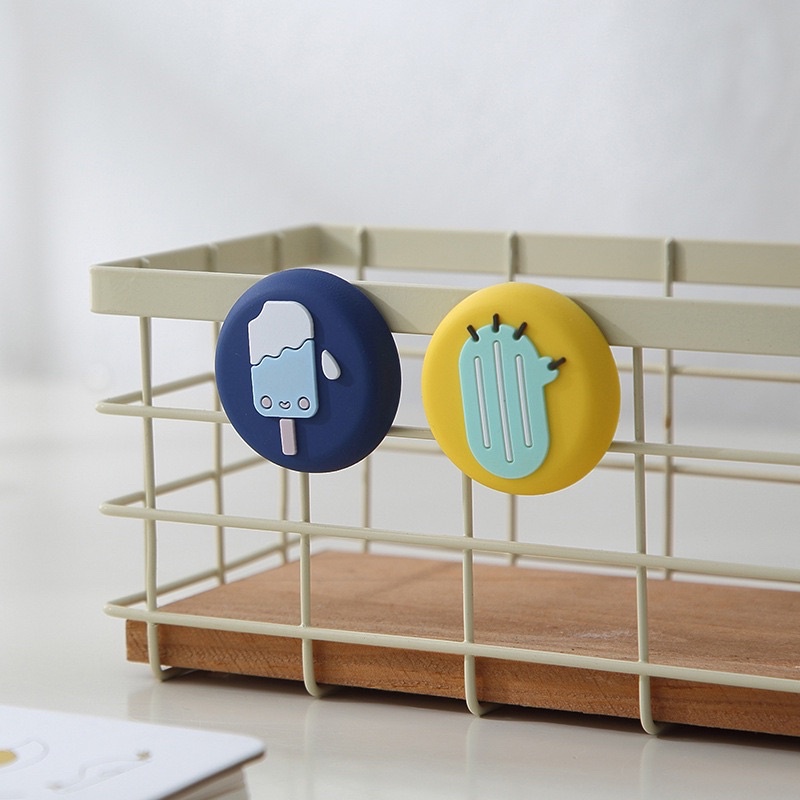 Nam Châm Hít Dính Tủ Lạnh Tranh Ảnh bảng từ ghi chú sticker hoạ tiết cute dễ thương Coleen