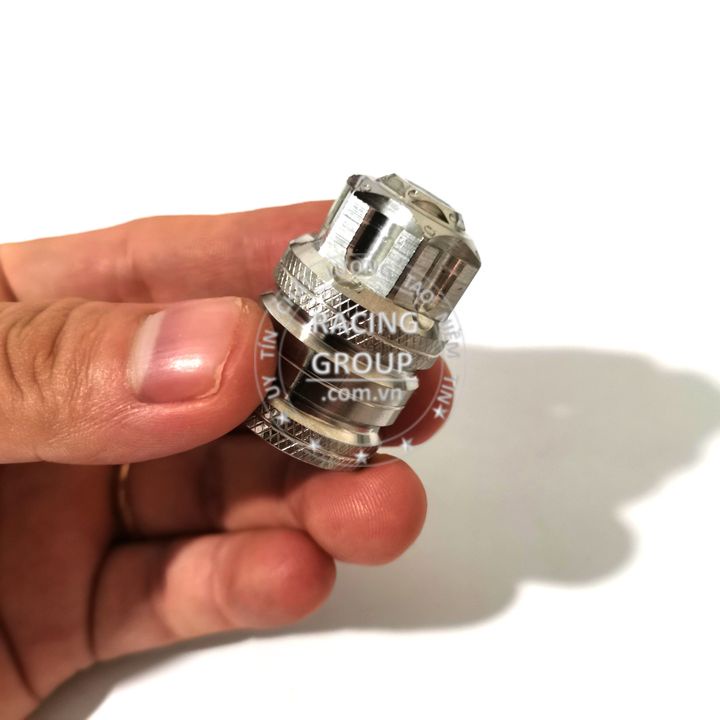 Chụp giò đạp Salaya Honda, YA inox 304 , chụp cóc giò đạp Salaya, cóc giò đạp siêu đẹp