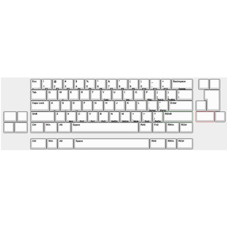 Bảng Định Vị Hỗ Trợ ISO ANSI Bằng Nhôm Thông Dụng Cho Bàn Phím GH60 PCB 60% DIY