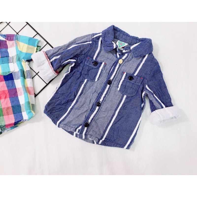 Áo Sơmi size nhí bé Trai/Gái size 70-80