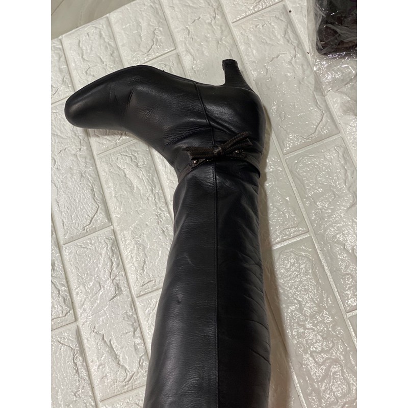 Giày bốt dài Nhật da thật