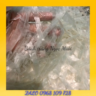 1KG Bánh tráng sợi 9 li - Dùng làm bánh tráng trộn, bánh dẻo dai, không chua