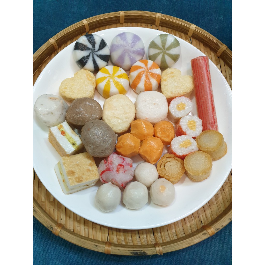 [Tokbokki.com] COMBO Viên Thả Lẩu Thập Cẩm hàng Malaysia nhiều loại 500g