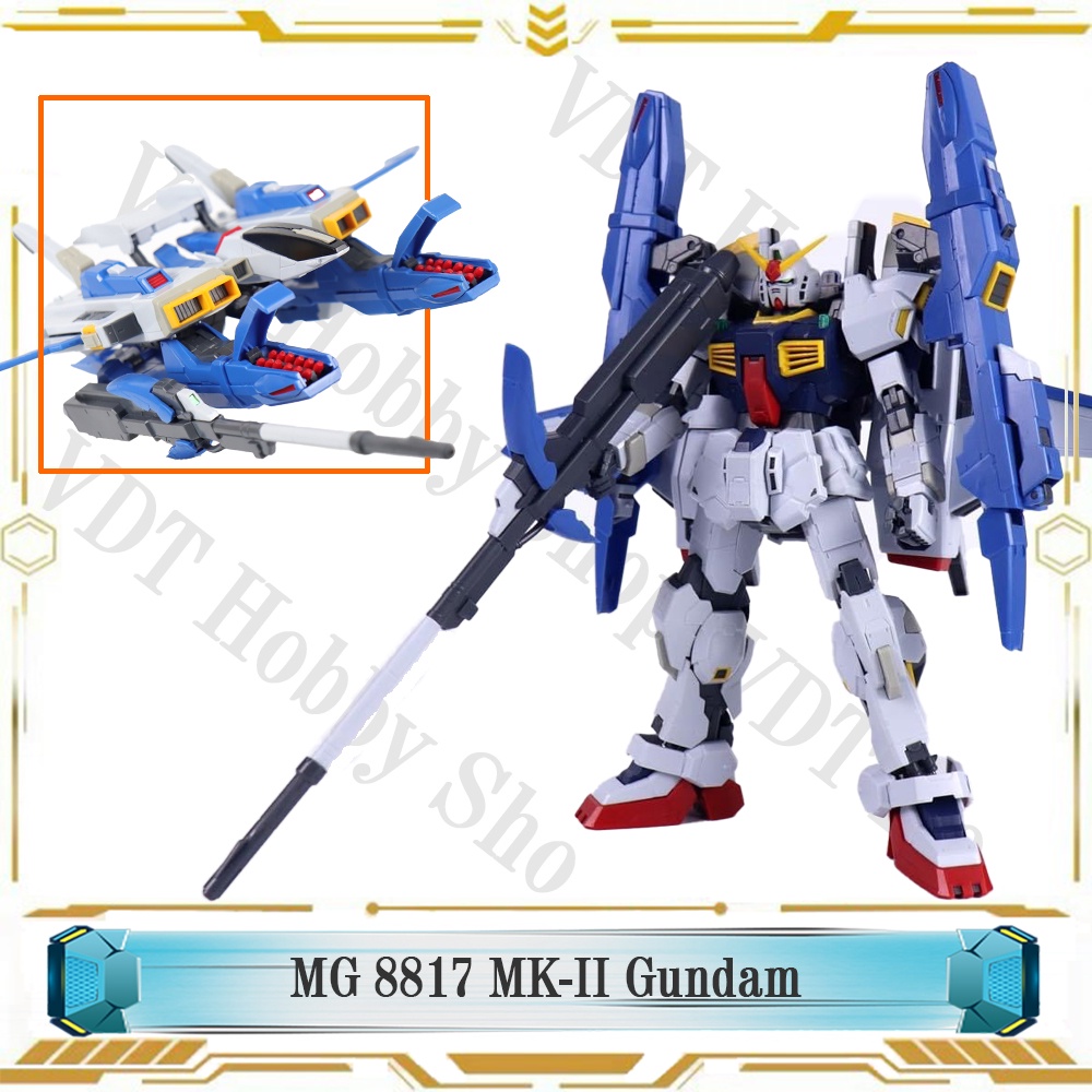 Mô hình gunpla MG 8817 RX-178 MK-II + FXA-05D Super Gundam