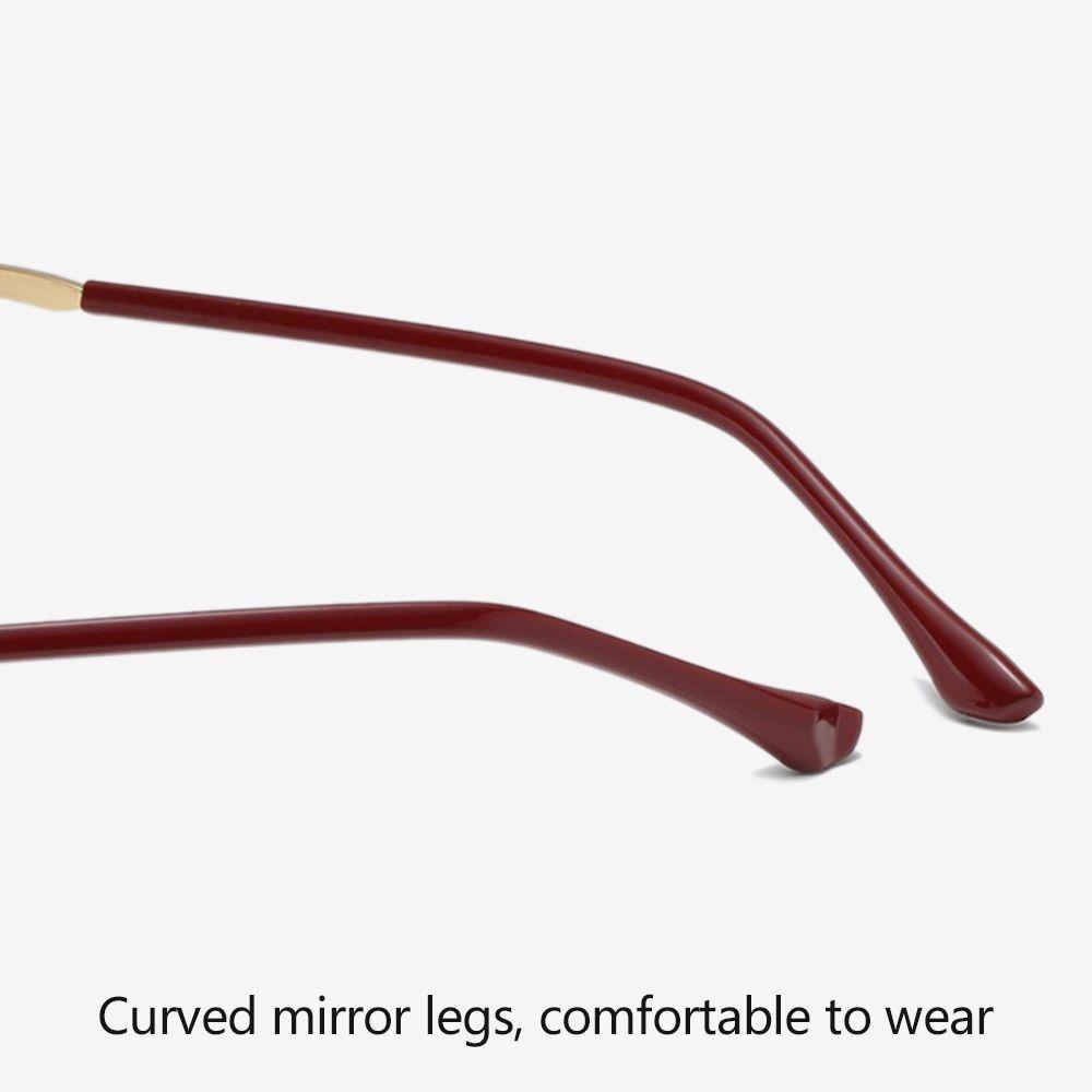 XIANTIN Kính Đọc Sách Gọng Kim Loại Chống Tia UV / Ánh Sáng Xanh Thời Trang Cho Nữ