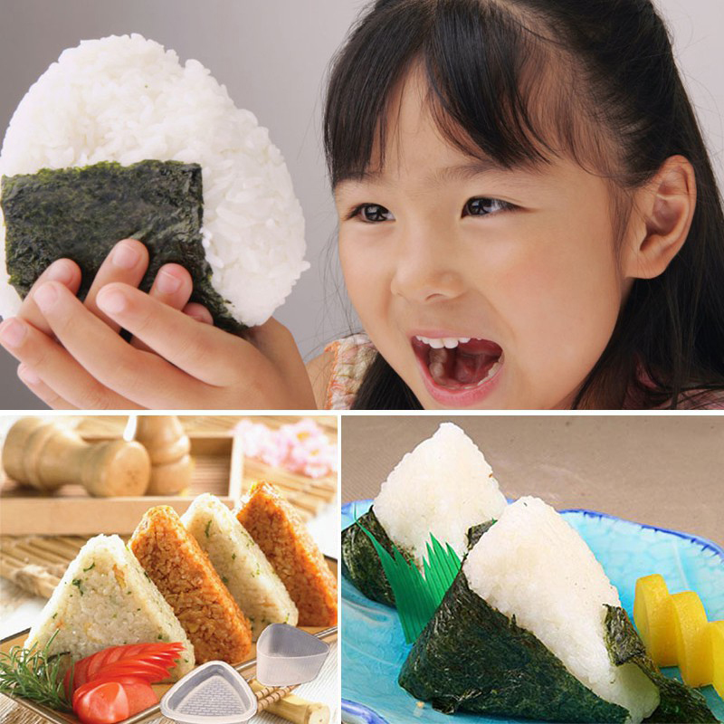 Set 2 Khuôn Làm Cơm Nắm Hình Tam Giác