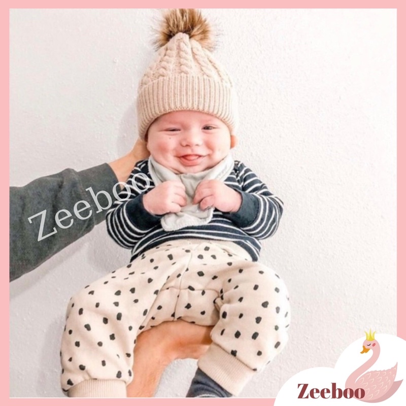 Yếm tam giác 2 lớp xuất dư hiệu zeeman cho bé từ sơ sinh đến 3 tuổi, Chất cotton dày ấm, thấm hút tốt, mix đồ cực xinh