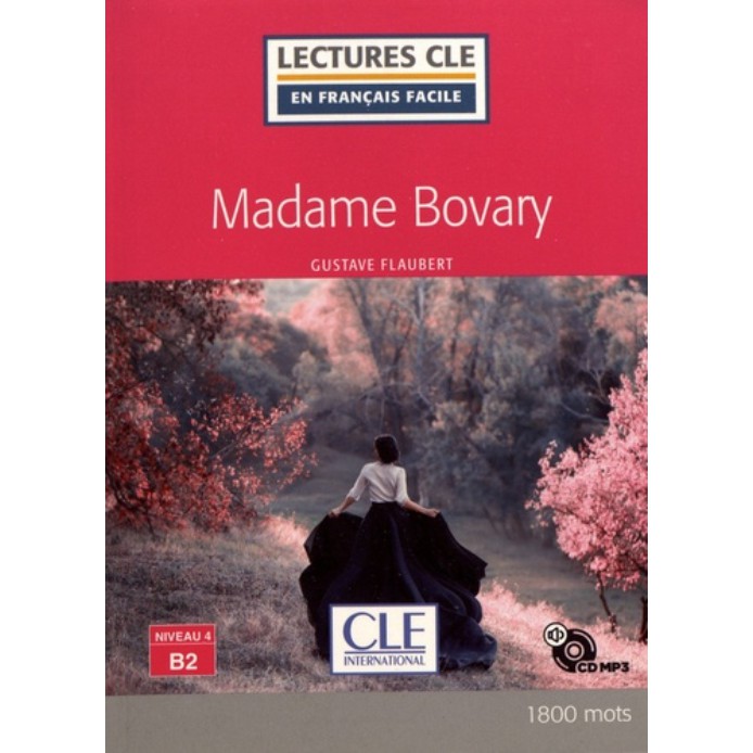 Sách - Pháp : Madame Bovary - Lecture Niveau B2 + Cd