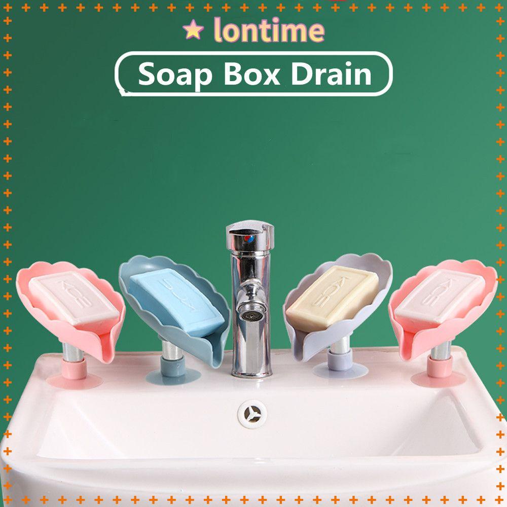 Giá Đỡ Xà Phòng Hình Lá Sen Có Giác Hút Gắn Tường Không Cần Khoan Lỗ Đa Năng