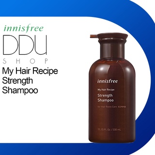 [Hàng mới về] Dầu gội chăm sóc tóc INNISFREE công thức tăng cường sức mạnh cho chân tóc 330ml