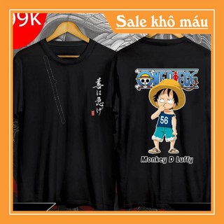 [SALE SỐC] Áo phông Luffy - áo One Piece được yêu thích, cực đẹp cực ngầu giá tận xưởng