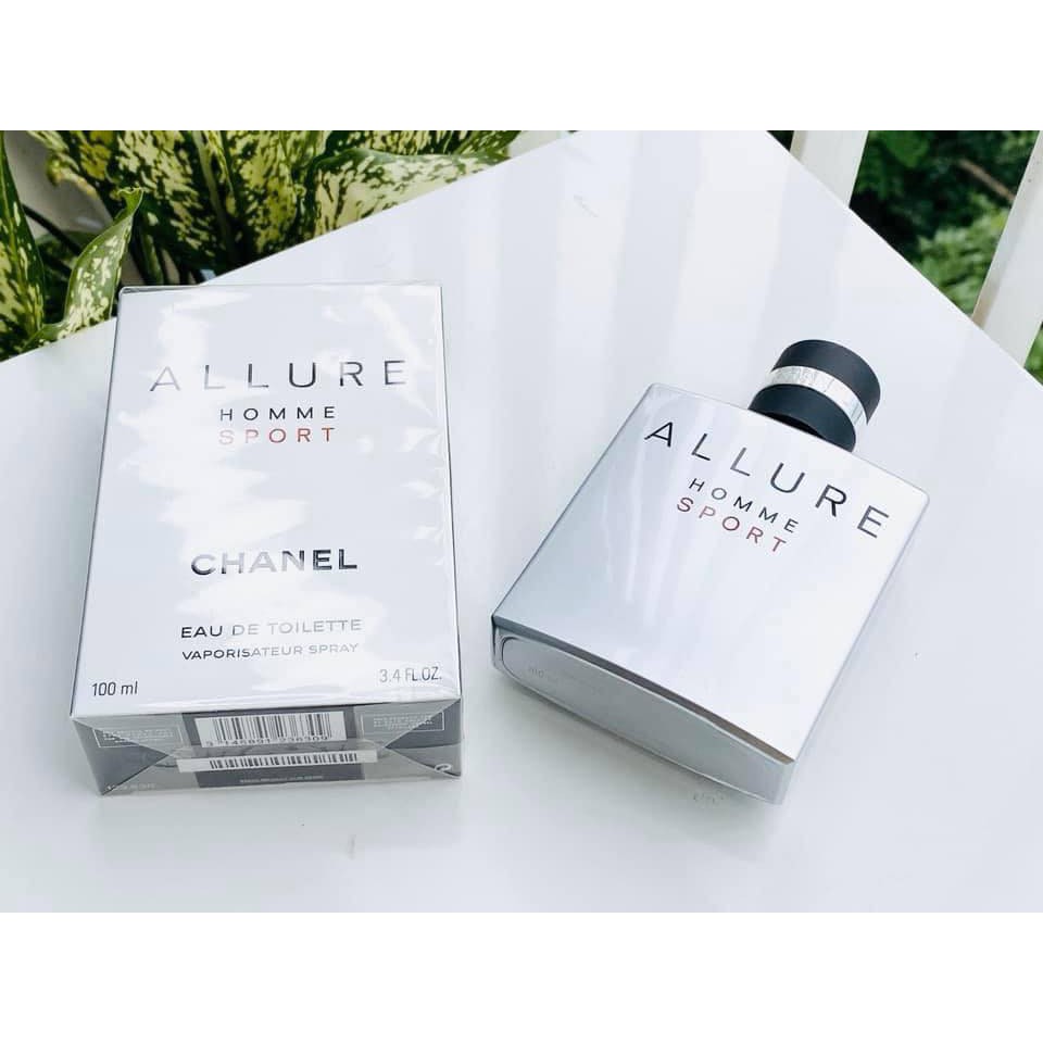 [Follower shop: SFP-75120731 Giảm 19k cho toàn bộ đơn hàng]Nước hoa nam lưu hương lâu Allure Sport EDP 100ml chính hãng