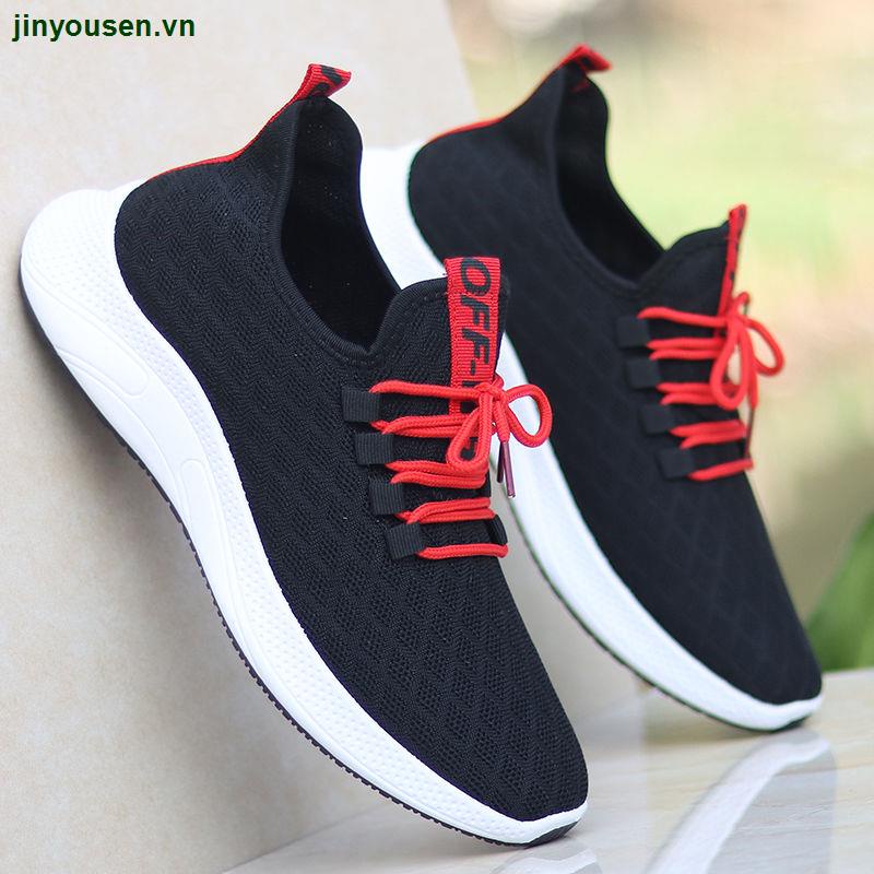 Giày lười thể thao đế mềm thoáng khí thời trang mùa thu dành cho nam