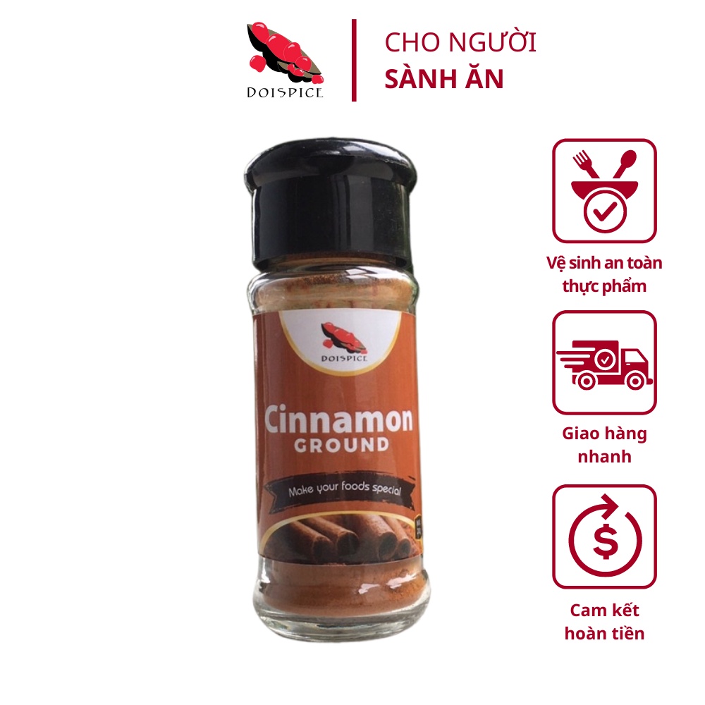 Bột Quế Doispice 25g đặc sản Yên Bái cực thơm tiện dụng