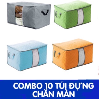 Combo 10 túi vải đựng đồ đa năng