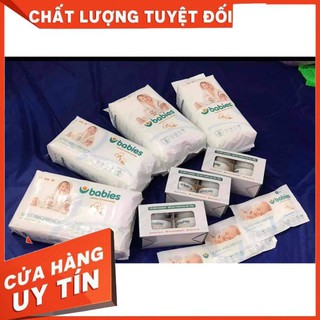 Bỉm Babies Organic Việt nam Bỉm ❤️ Dán/ Quần Babies S66/M56/L46/M54/L50/Xl46/XXL40