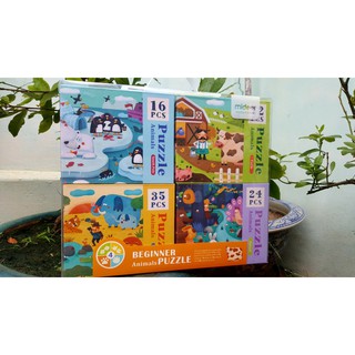COMBO 3 Bộ Ghép hình Mideer 4 in 1 Chị THU