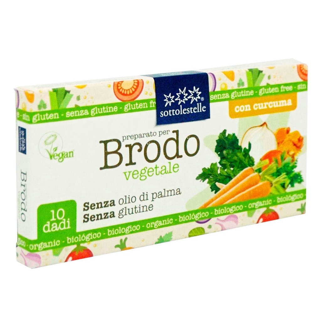 Bột nêm rau củ hữu cơ Sottolestelle – Preparato per Brodo Vegetale Biologico 100g - Date: 11/3/2023 - Nhà Hữu Cơ