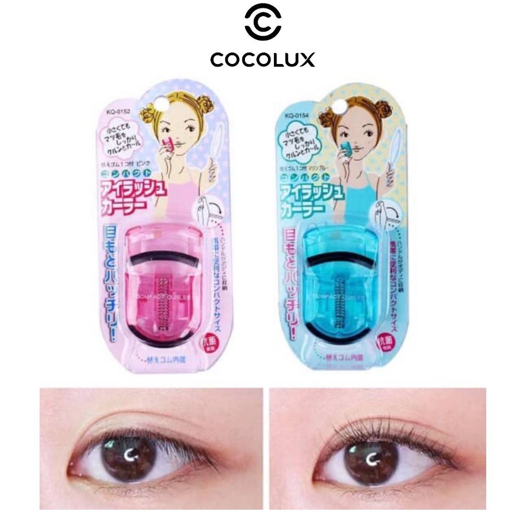 Kẹp bấm mi Kai Compact Eyelash Curler-[COCOLUX]