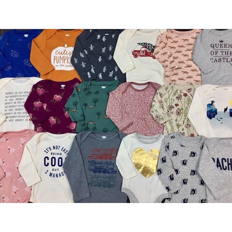 (Deal shock) Set 4c Body chip Oldnavy cotton dư xịn siêu đẹp