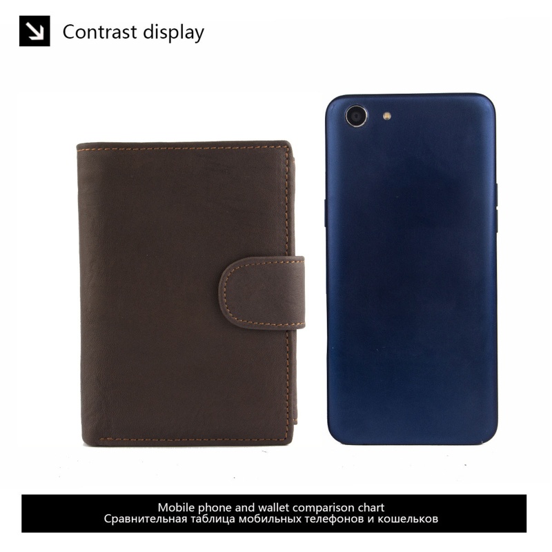 Ốp Điện Thoại Da Kèm Ngăn Đựng Thẻ Phong Cách Vintage Cho Nam