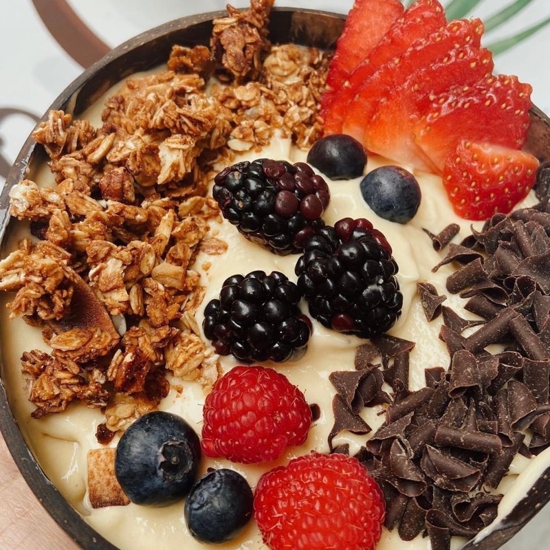 Olaben Nutrition combo 3 túi hạt granola 500g - Ngũ cốc giảm cân nướng mật ong vanila