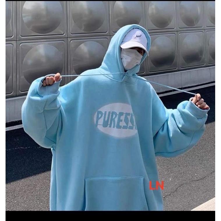 Áo hoodie vòng tròn PURSSE LN11