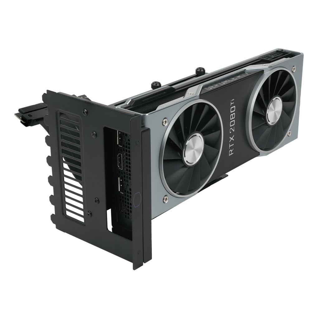 Bộ giá dựng VGA Cooler Master Vertical Graphics Card Holder Kit V3 PCIe 4.0 | Trắng -Chính Hãng, riser card màn hình GPU