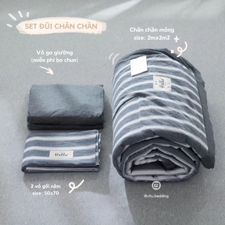 FULL SET COTTON ĐŨI NHẬT CHĂN CHẦN