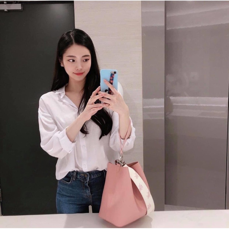 Túi Find Kapoor Pingo 20 lettering set - hồng