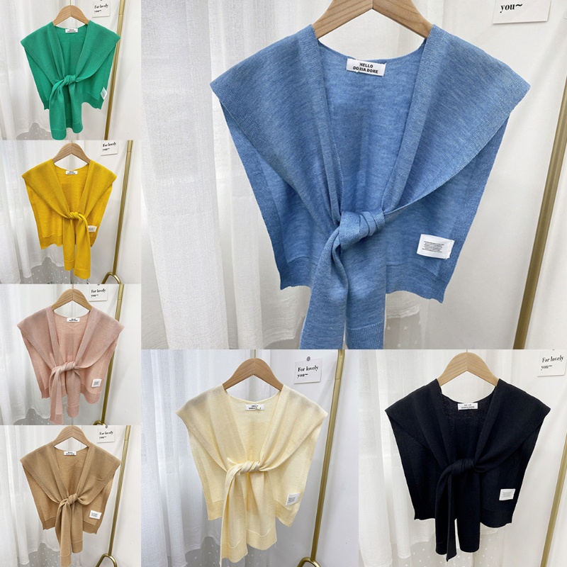 Khăn Choàng Dệt Kim Màu Sắc Thời Trang Cho Nữ