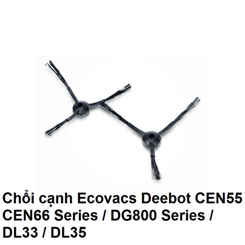 Chổi Cạnh Robot hút bụi Ecovacs Deebot DL33 , DL35 , CEN55 , CR55 , CEN66 Series , DG800 Chính Hãng .